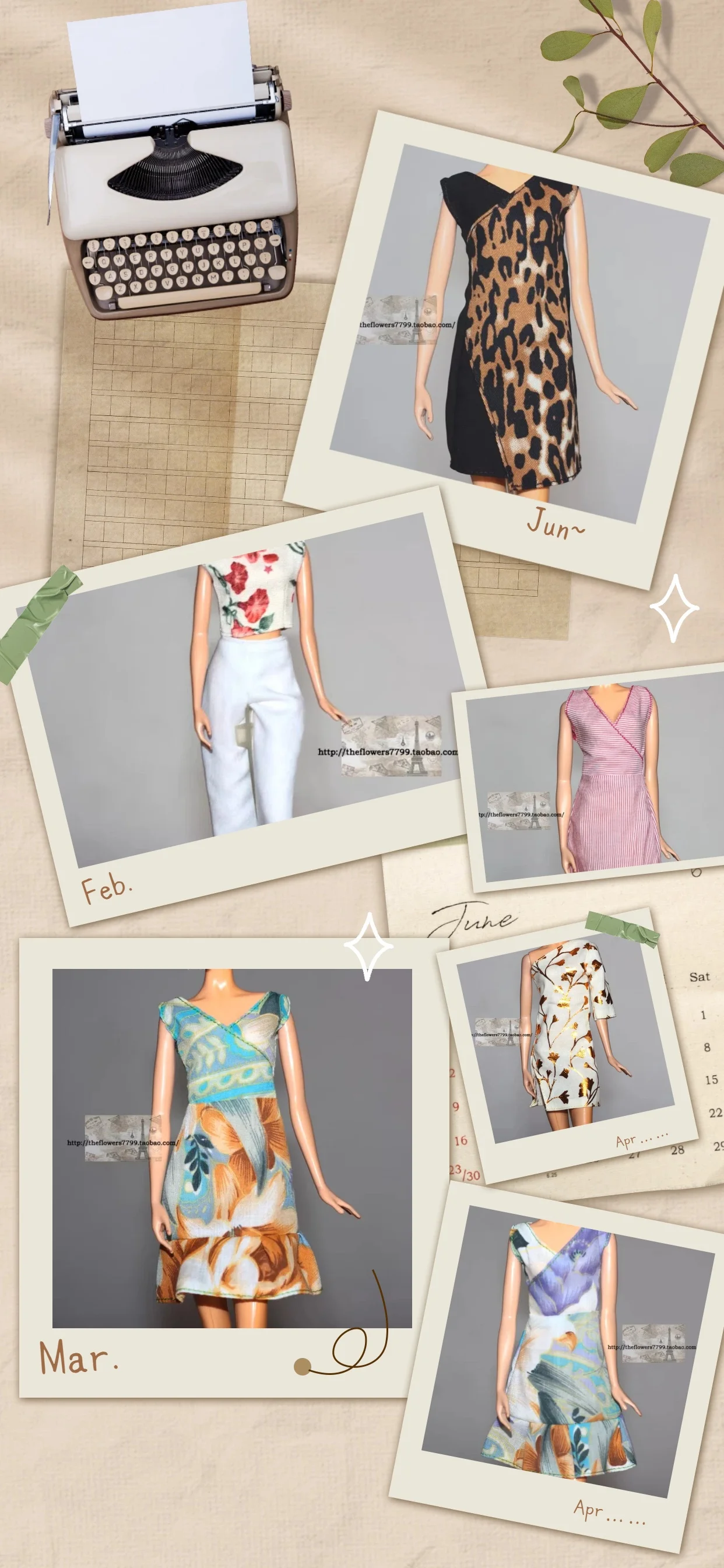 1/6 Scale Female Soldier Patchwork Leopard Print Dress Floral Blouse Wide-leg Pants V-neck Dress For 12'' Action Figure Model
1/6 Scale Female Soldier Patchwork Leopard Print Dress Floral Blouse Wide-leg Pants V-neck Dress For 12'' Action Figure Model