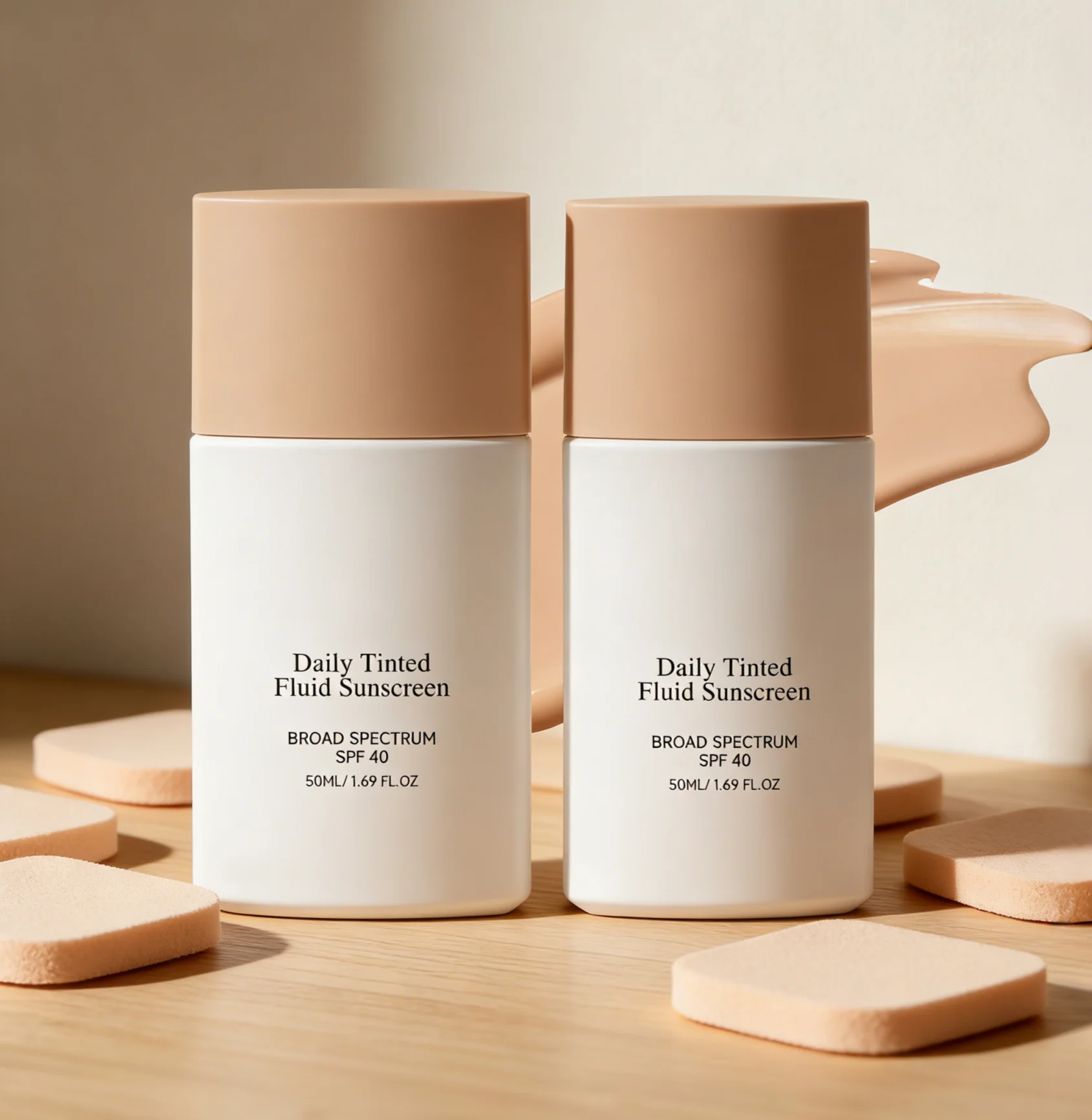 Daily Tinted Fluid Sunscreen SPF 40 Broad Spectrum Protection Lightweight Korean Skincare Moisturizing Body Sun Block Foundation
Daily Tinted Fluid Sunscreen SPF 40 Broad Spectrum Protection Lightweight Korean Skincare Moisturizing Body Sun Block Foundation