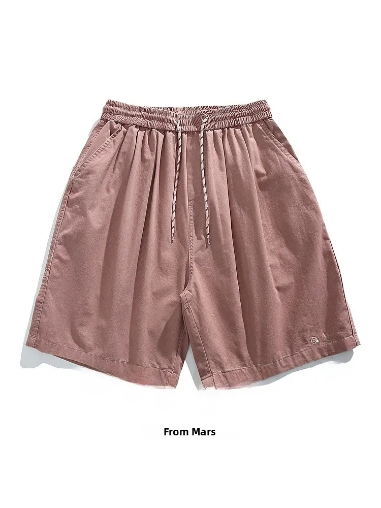 Модные летние шорты свободного кроя с широкими штанинами в уличном стиле, повседневные, для подростков, придающие молодежный вид
Модные летние шорты свободного кроя с широкими штанинами в уличном стиле, повседневные, для подростков, придающие молодежный вид