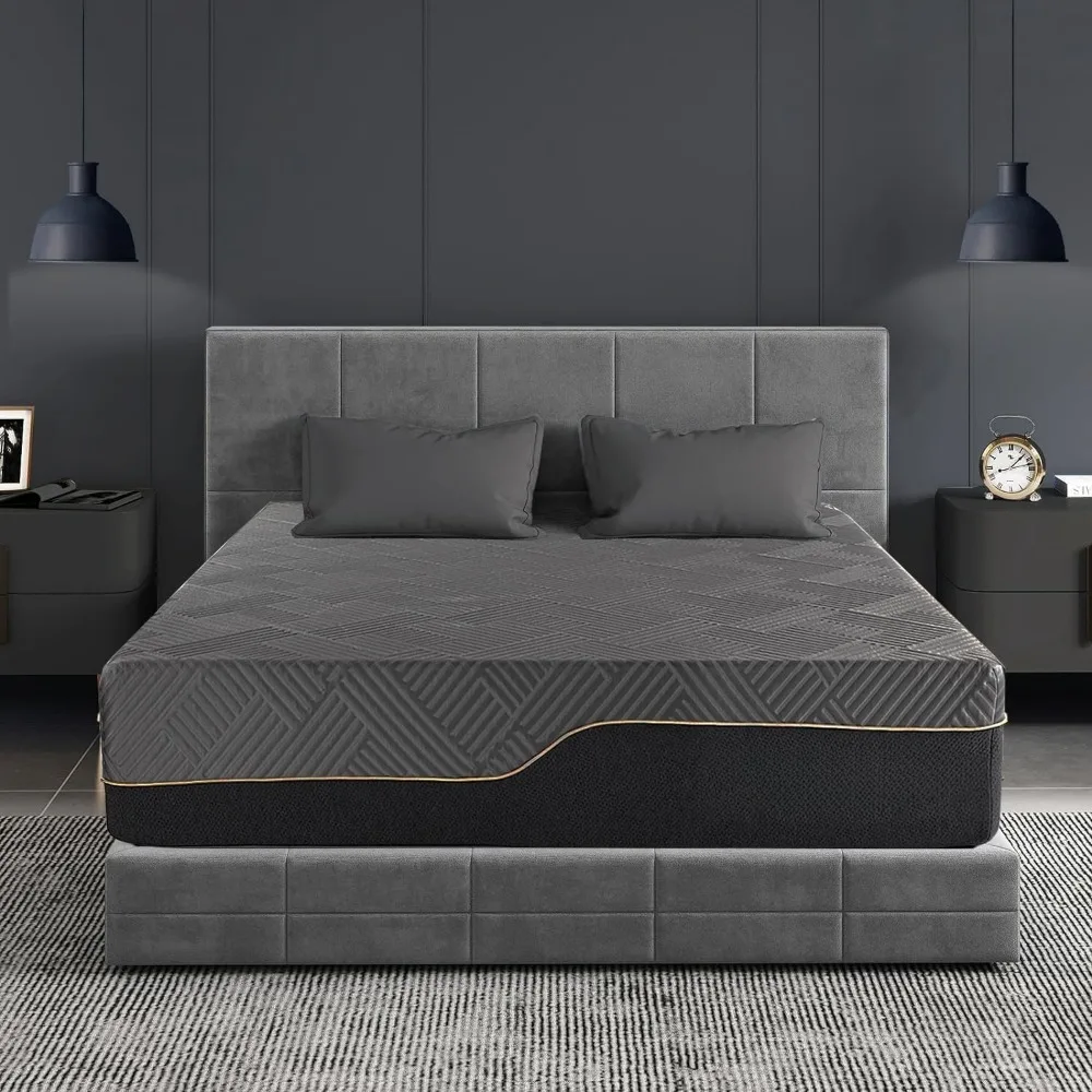 WEUP 12 Inch King Memory Foam Firm Mattress, Luxury Cooling Gel Green Tea Bed Mattresses, Flip Medium Firm Mattress
WEUP 12 Inch King Memory Foam Firm Mattress, Luxury Cooling Gel Green Tea Bed Mattresses, Flip Medium Firm Mattress