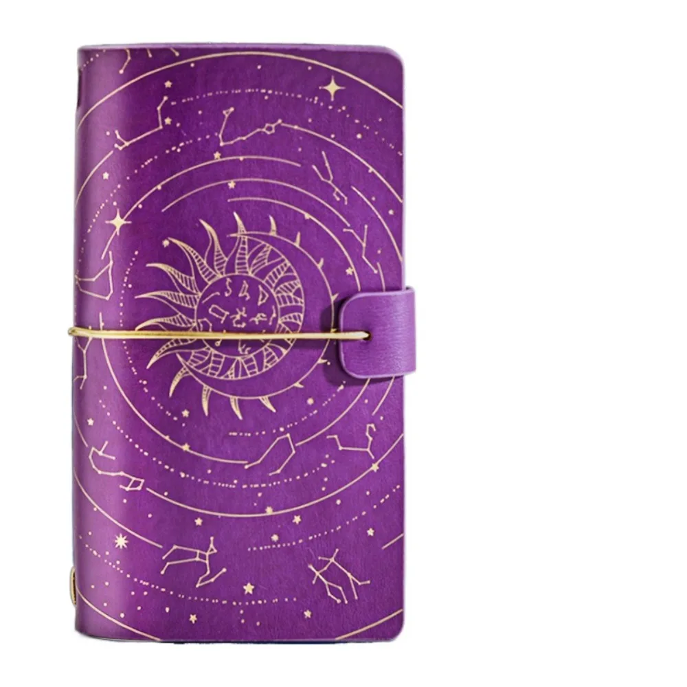 Retro Gold Stamping Notebook 192 Page Leather Cover Starry Sky Notebook Smooth Writing Waterproof Diary Handbooks Students
Retro Gold Stamping Notebook 192 Page Leather Cover Starry Sky Notebook Smooth Writing Waterproof Diary Handbooks Students