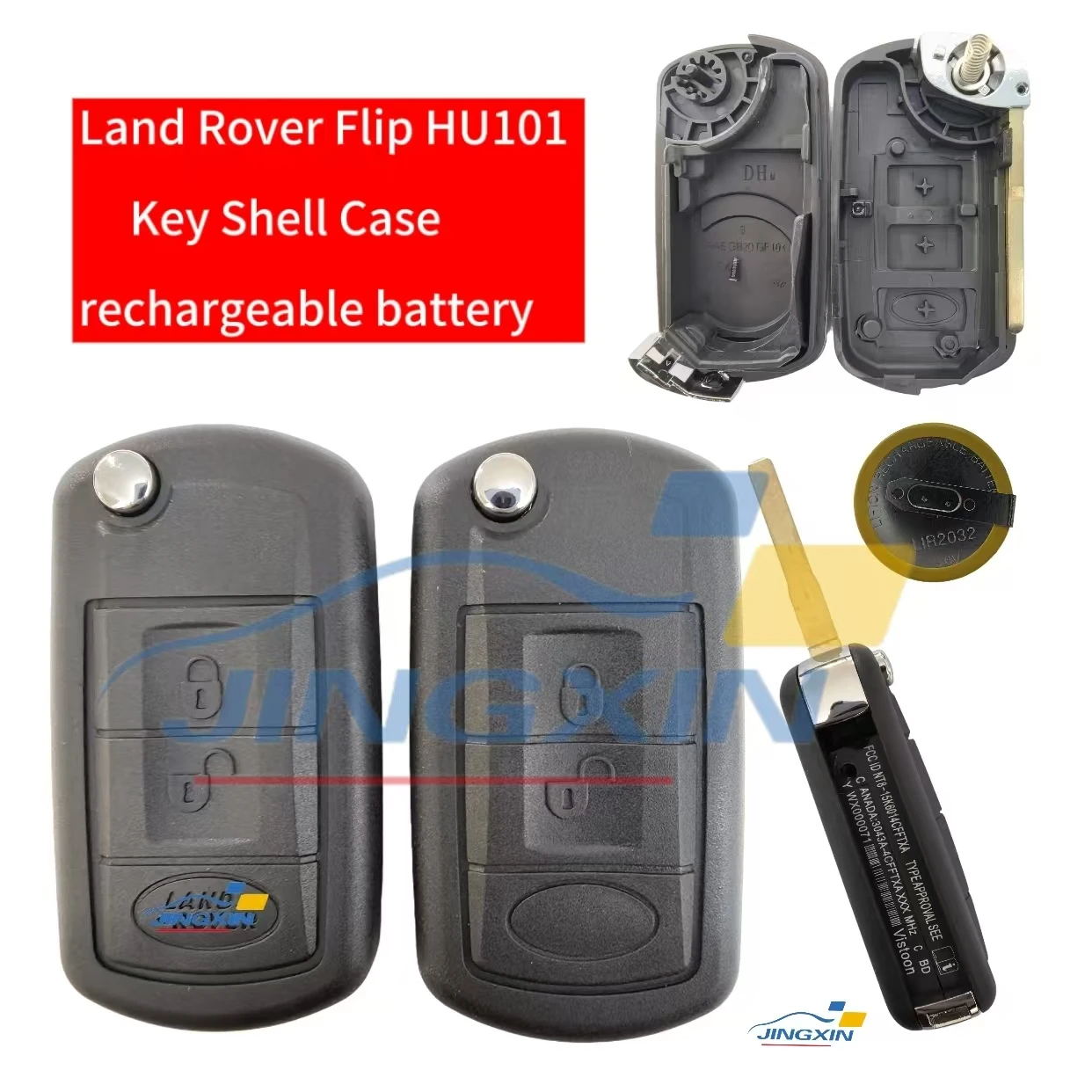 Jingxin Freelander 2 Range Rover Sport LR3 Discovery Replacement Case Folding Flip Remote Key Shell 3 Buttons Car Accessories
Jingxin Freelander 2 Range Rover Sport LR3 Discovery Replacement Case Folding Flip Remote Key Shell 3 Buttons Car Accessories