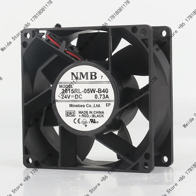 New NMB-MAT 3615RL-05W-B40 9038 9CM 5V 12V 48V DC24V 0.73A waterproof variable frequency fan
New NMB-MAT 3615RL-05W-B40 9038 9CM 5V 12V 48V DC24V 0.73A waterproof variable frequency fan