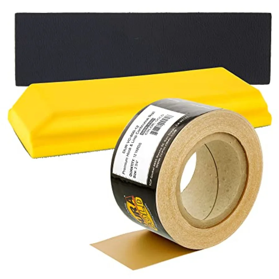 Pro Series Rectangle 10" x 2-3/4" Hand Sanding Block Pad with Hook and Loop Backing and PSA Adapter Pad and 800 Grit PSA Longbo
Pro Series Rectangle 10" x 2-3/4" Hand Sanding Block Pad with Hook and Loop Backing and PSA Adapter Pad and 800 Grit PSA Longbo