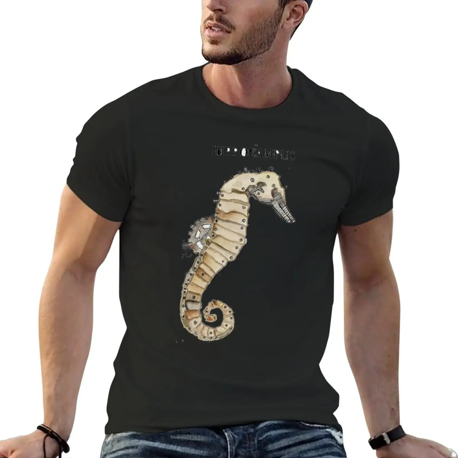 Mechanical seahorse T-Shirt cute tops custom shirt graphic shirts men clothes 
Mechanical seahorse T-Shirt cute tops custom shirt graphic shirts men clothes