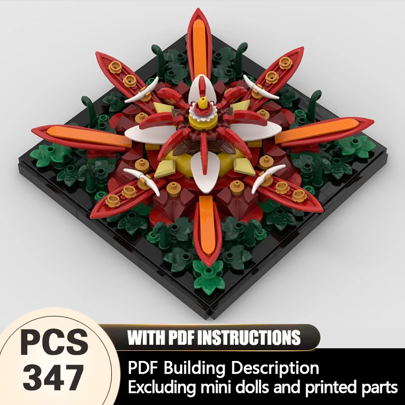 Creators Plant Series Model MOC Building Bricks Big Red Flower Modular Technology Gifts Holiday Assemble Children Toys Suit
Creators Plant Series Model MOC Building Bricks Big Red Flower Modular Technology Gifts Holiday Assemble Children Toys Suit