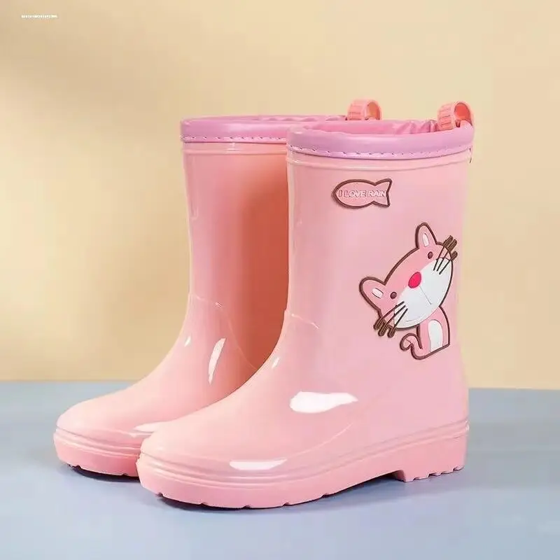 Children's Rain Boots Waterproof Anti-Slip Boys Girls Kids Shoes Water Shoes Toddler Infant Booties Thickened Sole Comfortable
Children's Rain Boots Waterproof Anti-Slip Boys Girls Kids Shoes Water Shoes Toddler Infant Booties Thickened Sole Comfortable