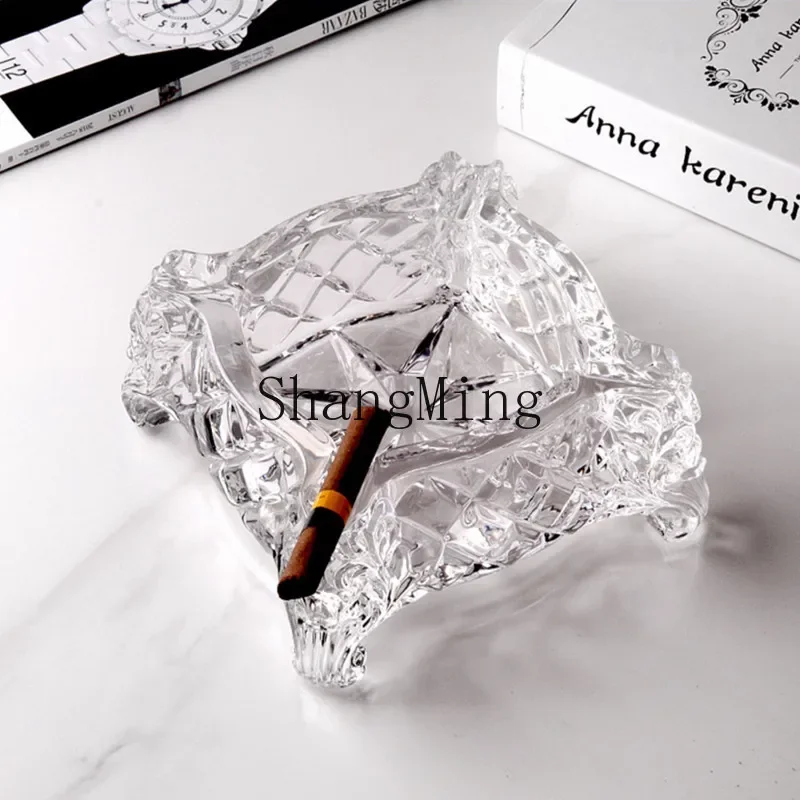 CL Wholesale Glass Ashtray Large Cigar Jar Smoke Disc Men's Gifts Home Living Room Office Ashtray
CL Wholesale Glass Ashtray Large Cigar Jar Smoke Disc Men's Gifts Home Living Room Office Ashtray