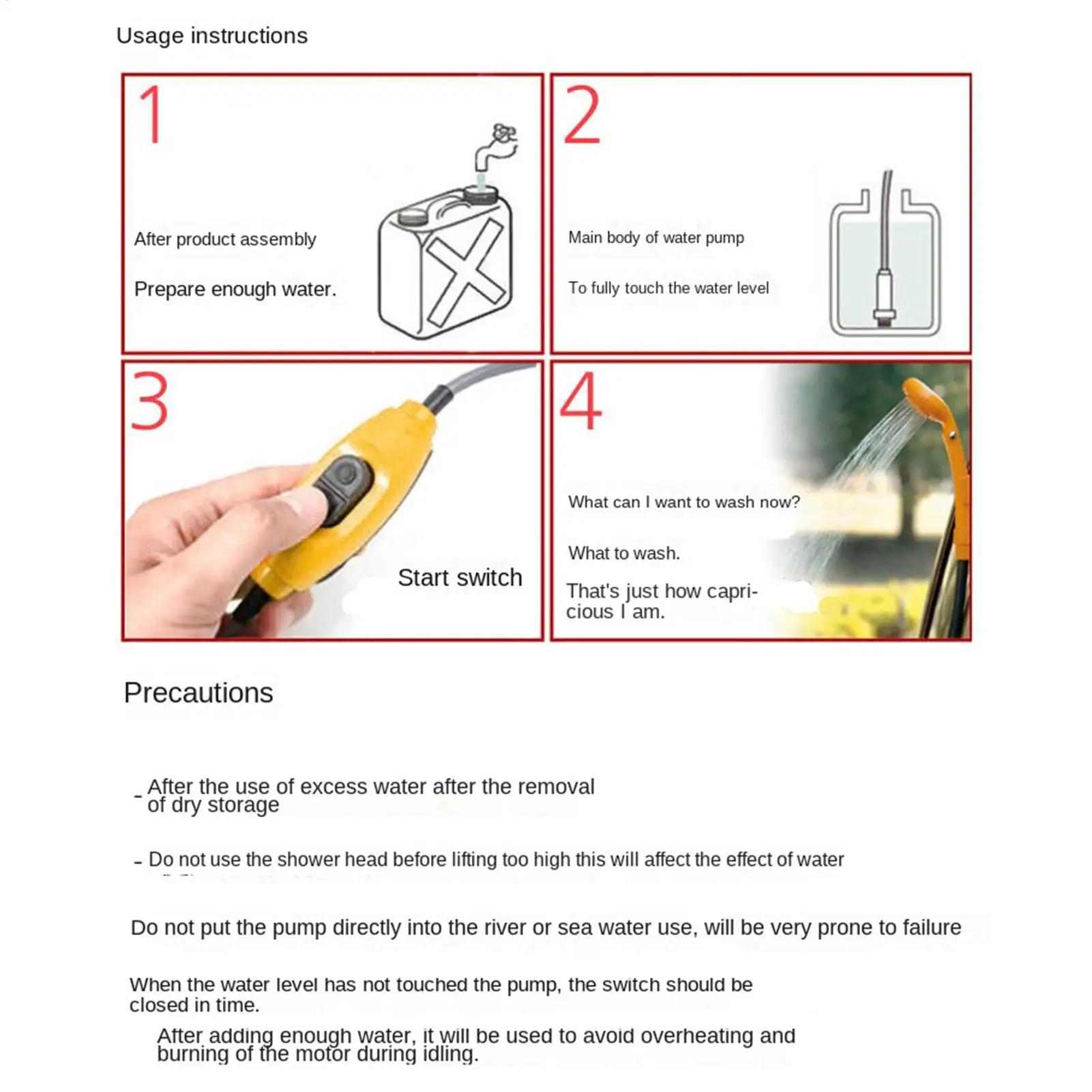 Outdoor Shower 12V Electric Portable Multifunctional Hiking Shower Pump For Motorcycle RV Car Wash Hiking Beach Travel Adventure
Outdoor Shower 12V Electric Portable Multifunctional Hiking Shower Pump For Motorcycle RV Car Wash Hiking Beach Travel Adventure