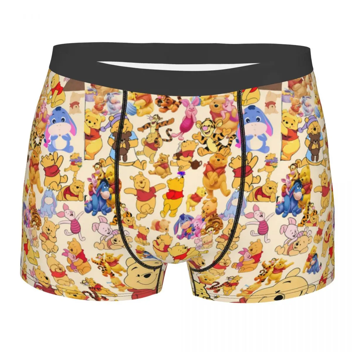 Мужские трусы-боксеры с принтом Винни-Пуха в стиле аниме, забавные трусы с мультяшным медведем
Мужские трусы-боксеры с принтом Винни-Пуха в стиле аниме, забавные трусы с мультяшным медведем