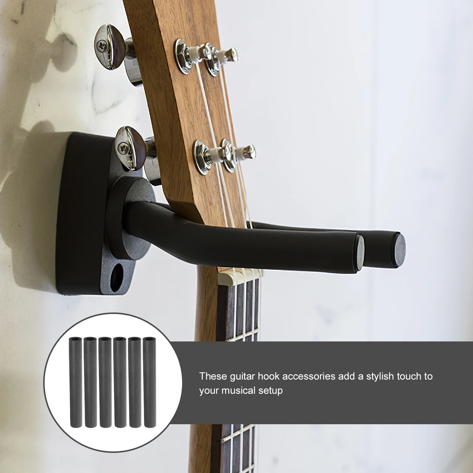 20Pcs Guitar Wall Hook Sleeve Sponge Tubing Non-Slip Protective Cover for Acoustic Electric Guitar Wall Mount Hanger
20Pcs Guitar Wall Hook Sleeve Sponge Tubing Non-Slip Protective Cover for Acoustic Electric Guitar Wall Mount Hanger