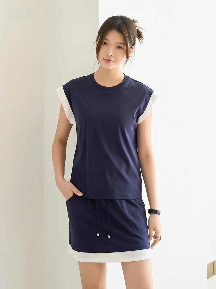 MBNLF 2024SS Новый повседневный комплект из хлопка для защиты от солнца, модный женский ансамбль, летняя коллекция XMT5829
MBNLF 2024SS Новый повседневный комплект из хлопка для защиты от солнца, модный женский ансамбль, летняя коллекция XMT5829