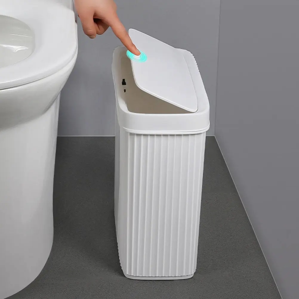 Slim Trash Can Press Garbage Bin Simple Plastic Home Office Bathroom Kitchen Large Capacity Household Waste Bucket
Slim Trash Can Press Garbage Bin Simple Plastic Home Office Bathroom Kitchen Large Capacity Household Waste Bucket
