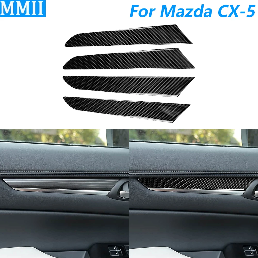 For Mazda CX-5 CX5 2017-2024 Carbon Fiber Front Rear Inner Door Panel Cover Trim Car Accessories Interior Decoration Sticker
For Mazda CX-5 CX5 2017-2024 Carbon Fiber Front Rear Inner Door Panel Cover Trim Car Accessories Interior Decoration Sticker