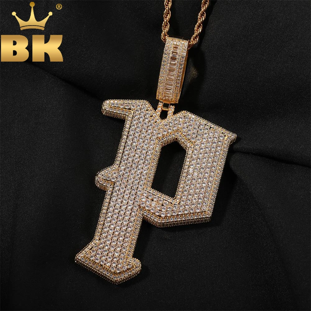 TBTK Iced Out Men's Big Size Initial Letter P Micro Paved Out 5A Cubic Zirconi Chain Hiphop Jewelry For Birthday Gift
TBTK Iced Out Men's Big Size Initial Letter P Micro Paved Out 5A Cubic Zirconi Chain Hiphop Jewelry For Birthday Gift