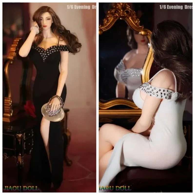 1/6 Female Soldier Hot Sexy Party Evening Dress Sling High Fork Long Dress Clothes Model for 12" Large Breast Figure PH JO Doll 
1/6 Female Soldier Hot Sexy Party Evening Dress Sling High Fork Long Dress Clothes Model for 12" Large Breast Figure PH JO Doll