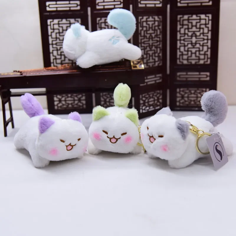 Cartoon Cute Happy Cats New Lucky Decorations Fashion Simulation Cat Pendant Keychain Soft Realistic Decoration Birthday Gift
Cartoon Cute Happy Cats New Lucky Decorations Fashion Simulation Cat Pendant Keychain Soft Realistic Decoration Birthday Gift