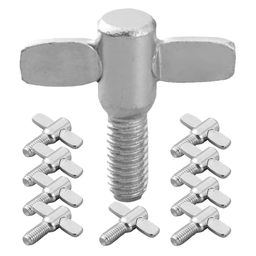 10 Pcs M6x10 M8x20 Drum Set Screws Cymbal Wing Screws Accessories Durable Aluminum Alloy Fasteners For Drum Kits
10 Pcs M6x10 M8x20 Drum Set Screws Cymbal Wing Screws Accessories Durable Aluminum Alloy Fasteners For Drum Kits