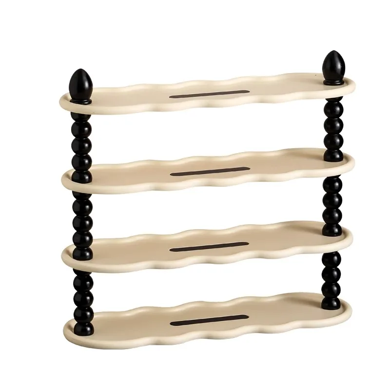 Wave storage rack Shelf multi-layer water cup desktop cosmetics perfume retro multi-functional countertop finishing
Wave storage rack Shelf multi-layer water cup desktop cosmetics perfume retro multi-functional countertop finishing