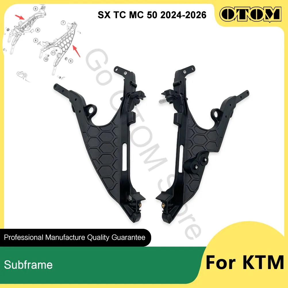 OTOM 2024-2026 Motorcycle Subframe Rear Seat Tailstock Sub Frame Left Right Bracket For KTM SX SX-E HUSQVARNA TC EE GASGAS MC
OTOM 2024-2026 Motorcycle Subframe Rear Seat Tailstock Sub Frame Left Right Bracket For KTM SX SX-E HUSQVARNA TC EE GASGAS MC