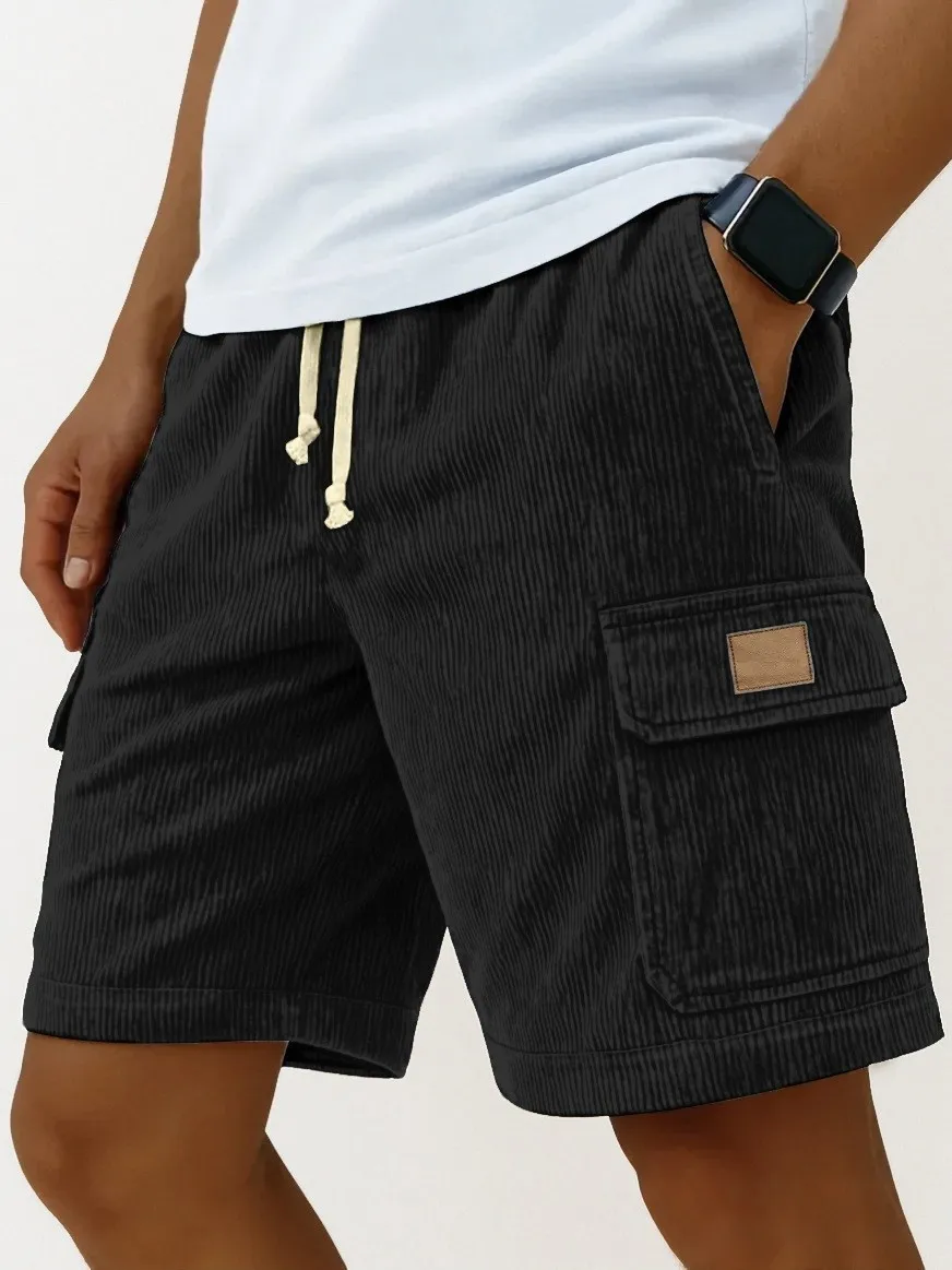 Men's Corduroy Shorts 2026 Summer New American Retro Casual Multi-Pocket Shorts Breathable Short Pants for Daily Outdoor
Men's Corduroy Shorts 2026 Summer New American Retro Casual Multi-Pocket Shorts Breathable Short Pants for Daily Outdoor