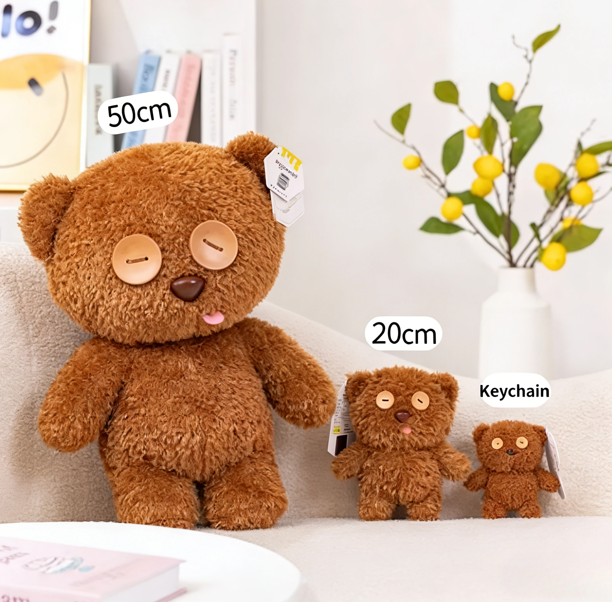 New Very Soft Minions Bear Plush Toy Fluffy Bobs Teddy Bear Plushies Pillow Cute Bear Doll Room Decor Birthday Gift
New Very Soft Minions Bear Plush Toy Fluffy Bobs Teddy Bear Plushies Pillow Cute Bear Doll Room Decor Birthday Gift