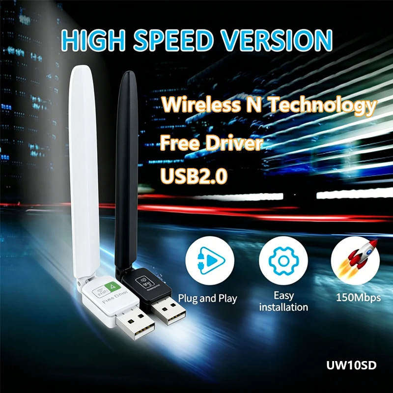 PIX-LINK UW10SD RTL8188GU 150Mbps USB WiFi Adapter 2.4G High Speed Wireless Network Card Free Driver For Desktop Laptop PC
