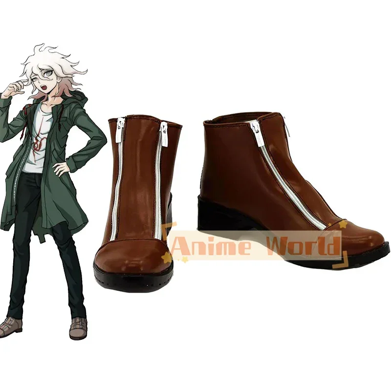 Danganronpa 2 Nagito Komaeda Обувь для косплея Опора Аниме Обувь из искусственной кожи на заказ
Danganronpa 2 Nagito Komaeda Обувь для косплея Опора Аниме Обувь из искусственной кожи на заказ