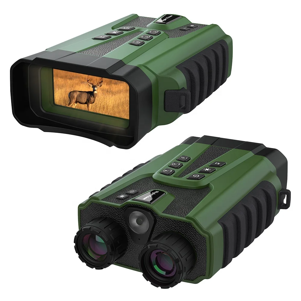 New 5000 mAh DT49 4K Night Vision Goggles Infrared Night Vision Binoculars 3'' IPS Screen 8X Digital Zoom for Camping Hunting
New 5000 mAh DT49 4K Night Vision Goggles Infrared Night Vision Binoculars 3'' IPS Screen 8X Digital Zoom for Camping Hunting