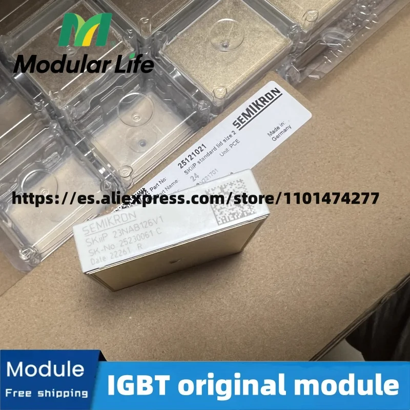 SKIIP23NAB126V10 SKIIP24NAB126V10 SKIIP 23NAB126V10 SKIIP 24NAB126V10 IGBT Module New Original
SKIIP23NAB126V10 SKIIP24NAB126V10 SKIIP 23NAB126V10 SKIIP 24NAB126V10 IGBT Module New Original