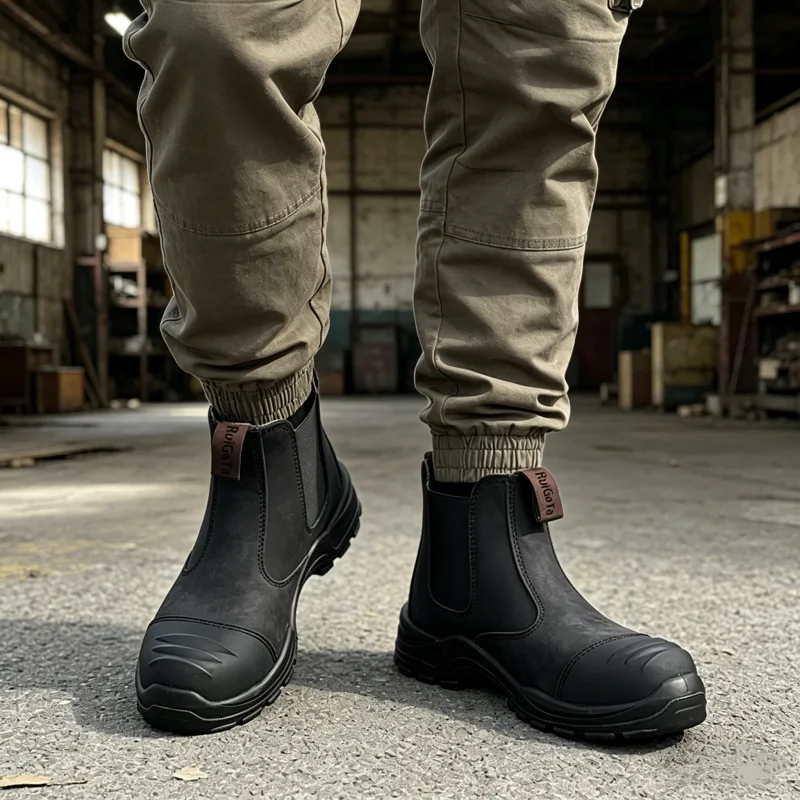 Fashion Trendy Wide-Fit British Style Men's Shoes, New Slip-On Minimalist Chelsea Boots, Leather Ankle Boots for Men, Daily Comm
Fashion Trendy Wide-Fit British Style Men's Shoes, New Slip-On Minimalist Chelsea Boots, Leather Ankle Boots for Men, Daily Comm