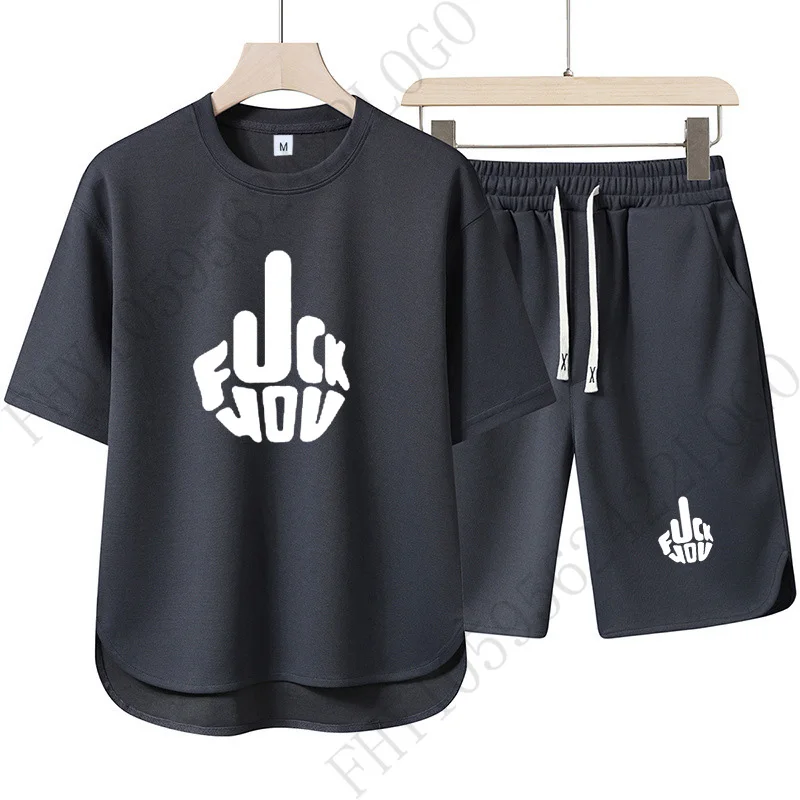Leisure Summer 2025 Summer's latest breathable new two-piece Fitness Men's loose T-shirt and shorts set Outdoor shopping Sports
Leisure Summer 2025 Summer's latest breathable new two-piece Fitness Men's loose T-shirt and shorts set Outdoor shopping Sports