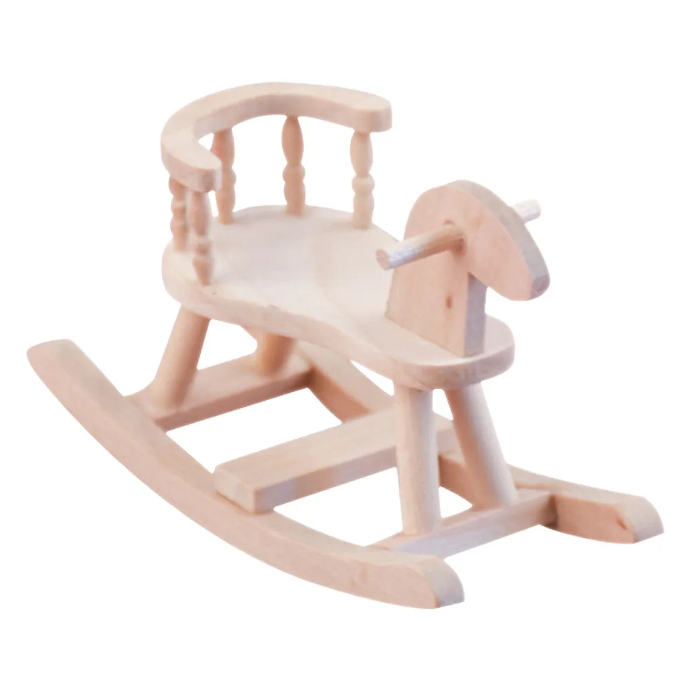 Miniature Wooden Horse Chair Dollhouse Furniture Set Exquisitely Detailed Light Weight Space Saving Decor for Bedroom Living
Miniature Wooden Horse Chair Dollhouse Furniture Set Exquisitely Detailed Light Weight Space Saving Decor for Bedroom Living