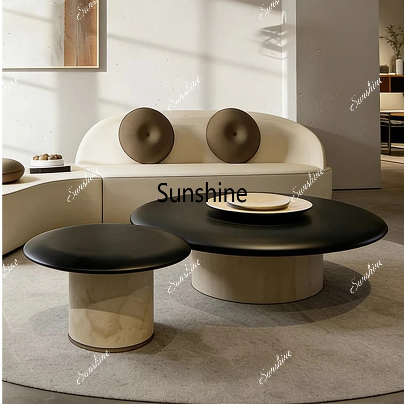 Medieval style coffee table combination living room home paint high-end round coffee table
Medieval style coffee table combination living room home paint high-end round coffee table