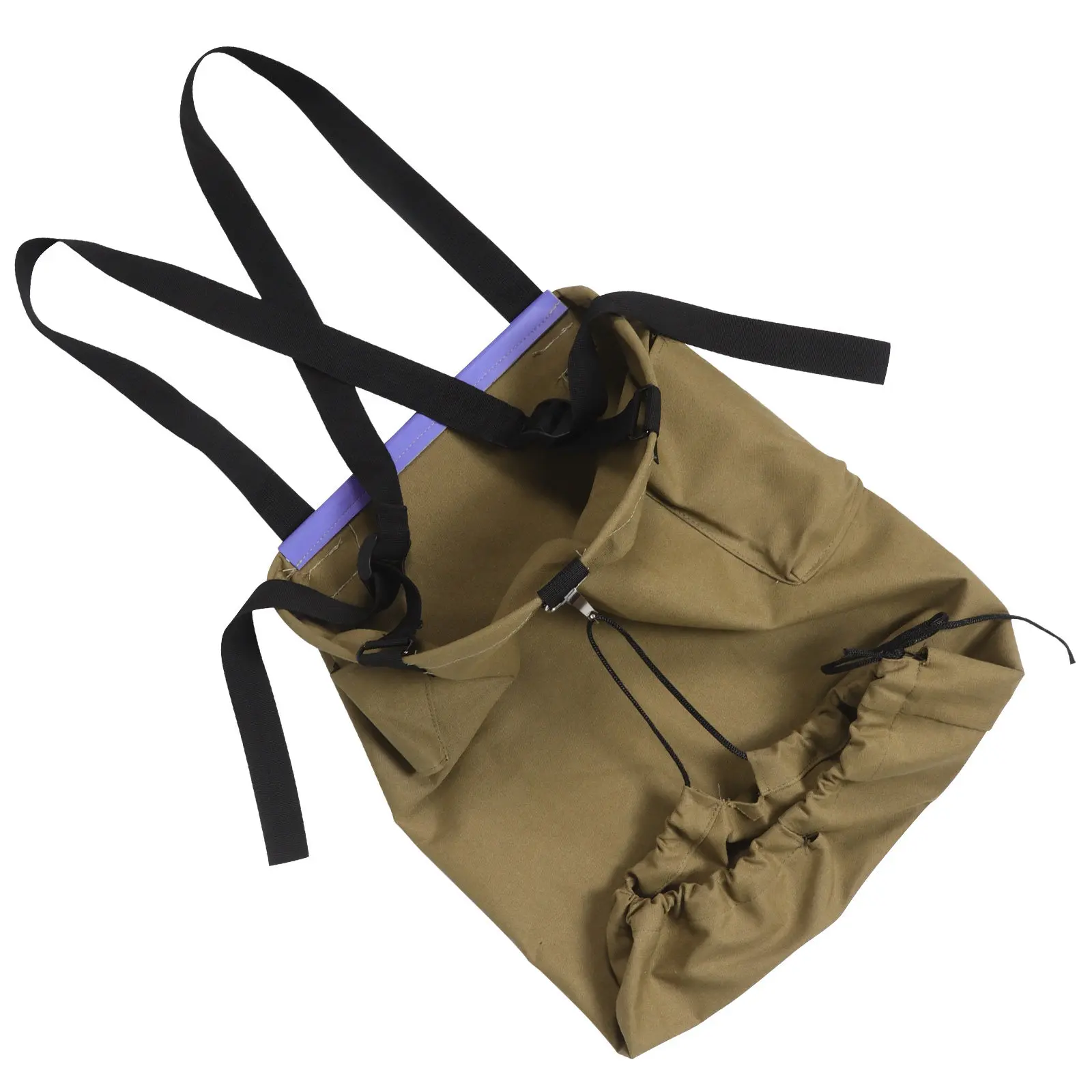 Canvas Fruit Picking Bag Khaki Steel Ring Drawstring Apron for Peaches Pears Gardening Supplies Fruit Picker
Canvas Fruit Picking Bag Khaki Steel Ring Drawstring Apron for Peaches Pears Gardening Supplies Fruit Picker
