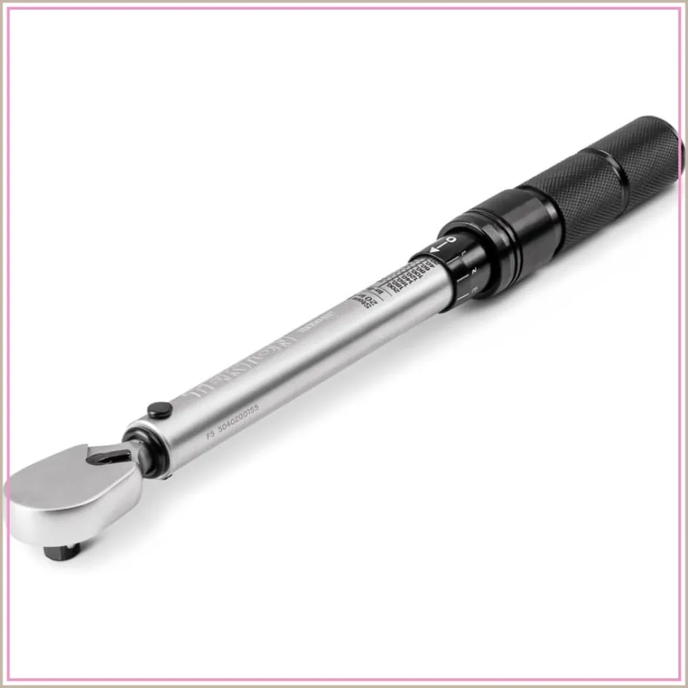 1/4" Drive Dual-Direction Micrometer Torque Wrench 20-200 in-lb 90-Tooth
1/4" Drive Dual-Direction Micrometer Torque Wrench 20-200 in-lb 90-Tooth
