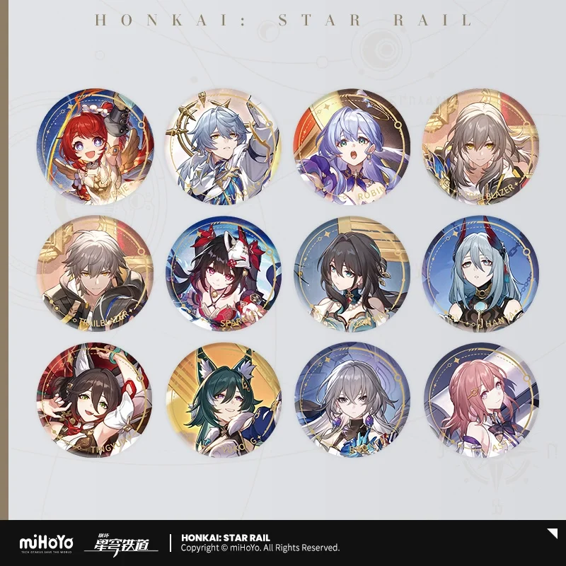 Sunsyea Honkai Star Rail Official Merch miHoYo Original Authentic The Harmony Path Badge Asta Ruan Mei Bronya Robin Sunday
Sunsyea Honkai Star Rail Official Merch miHoYo Original Authentic The Harmony Path Badge Asta Ruan Mei Bronya Robin Sunday