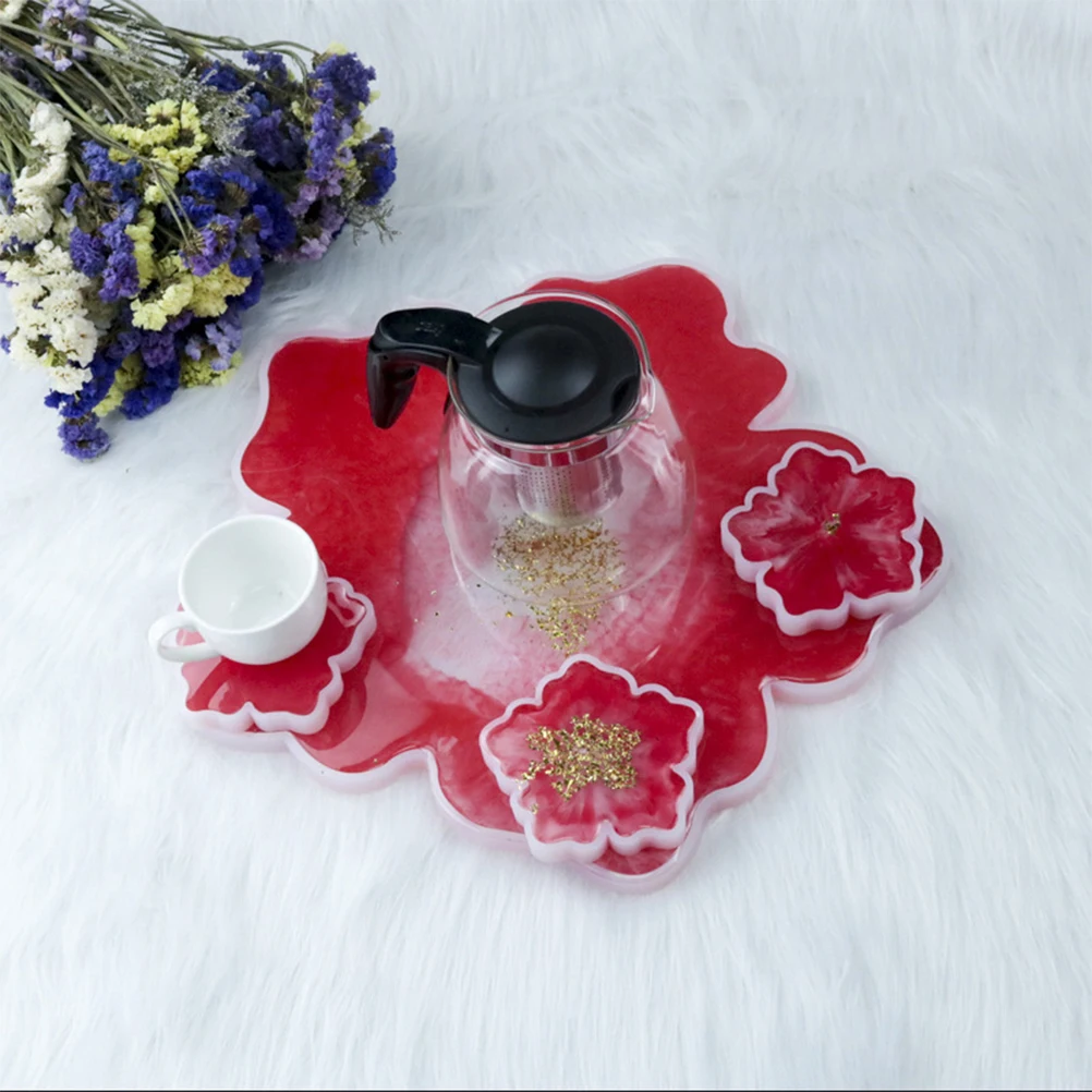 2PCS DIY Crystal Glue Mold Small Coasters Base Rippled Cup Flower Silicone Epoxy Making Pendant Jewelry Accessories
2PCS DIY Crystal Glue Mold Small Coasters Base Rippled Cup Flower Silicone Epoxy Making Pendant Jewelry Accessories
