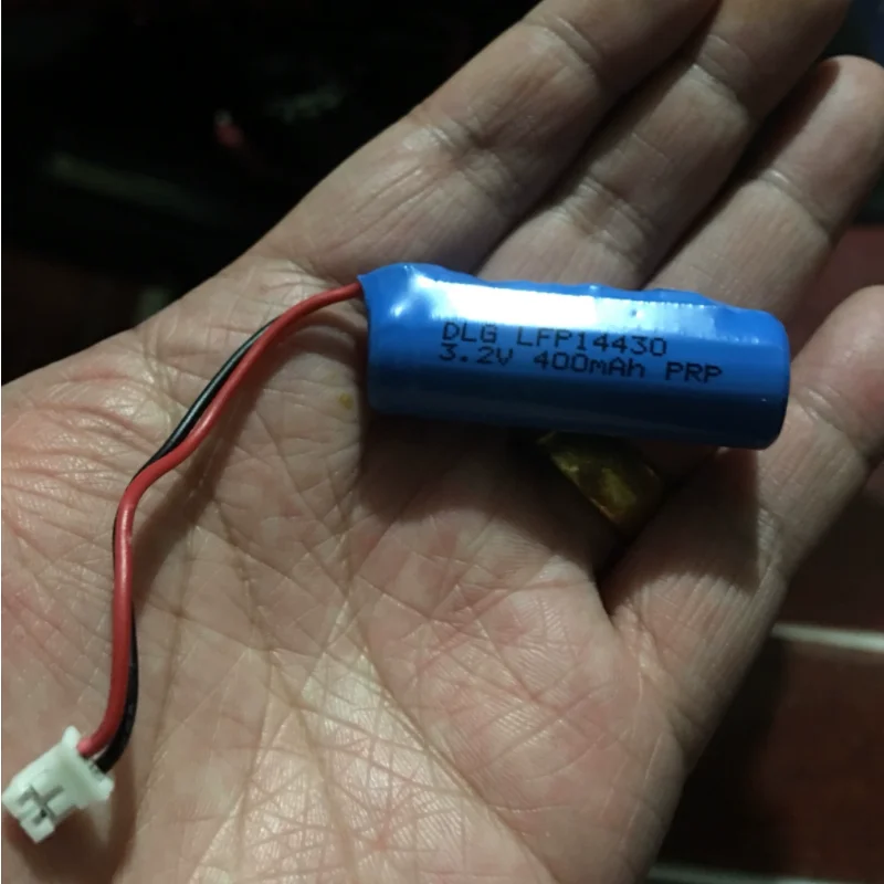 Rechargeable Solar Equipment 14430 3.2V 400mAh Donghai ETC Lithium Battery Size 14*43mm
Rechargeable Solar Equipment 14430 3.2V 400mAh Donghai ETC Lithium Battery Size 14*43mm