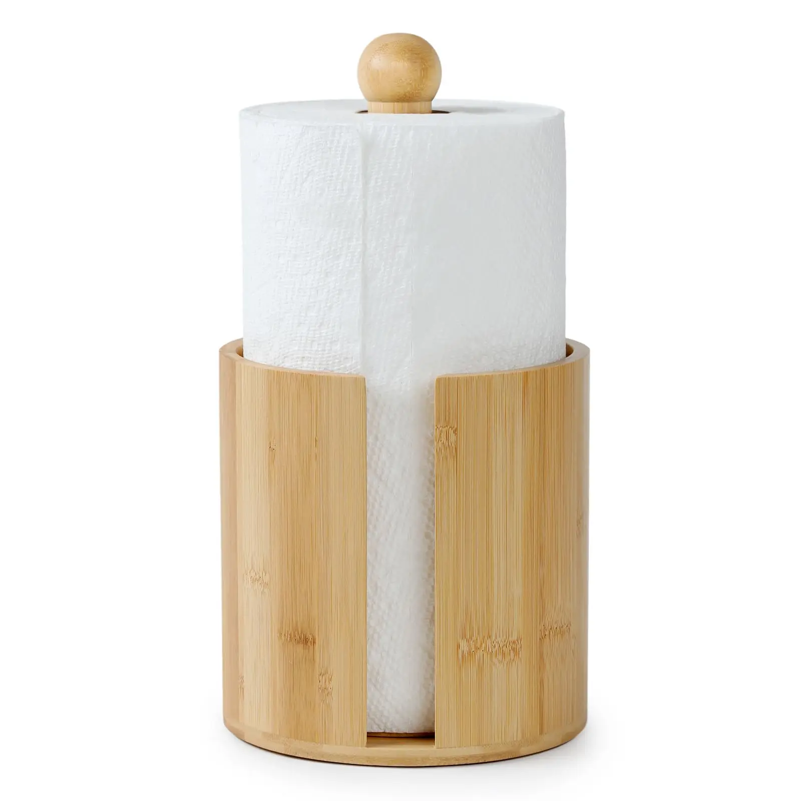 Bamboo Paper Towel Holder Countertop Standing Dispenser With Anti-Slip Base Smooth Pull For Kitchen Farmhouse Decor
Bamboo Paper Towel Holder Countertop Standing Dispenser With Anti-Slip Base Smooth Pull For Kitchen Farmhouse Decor