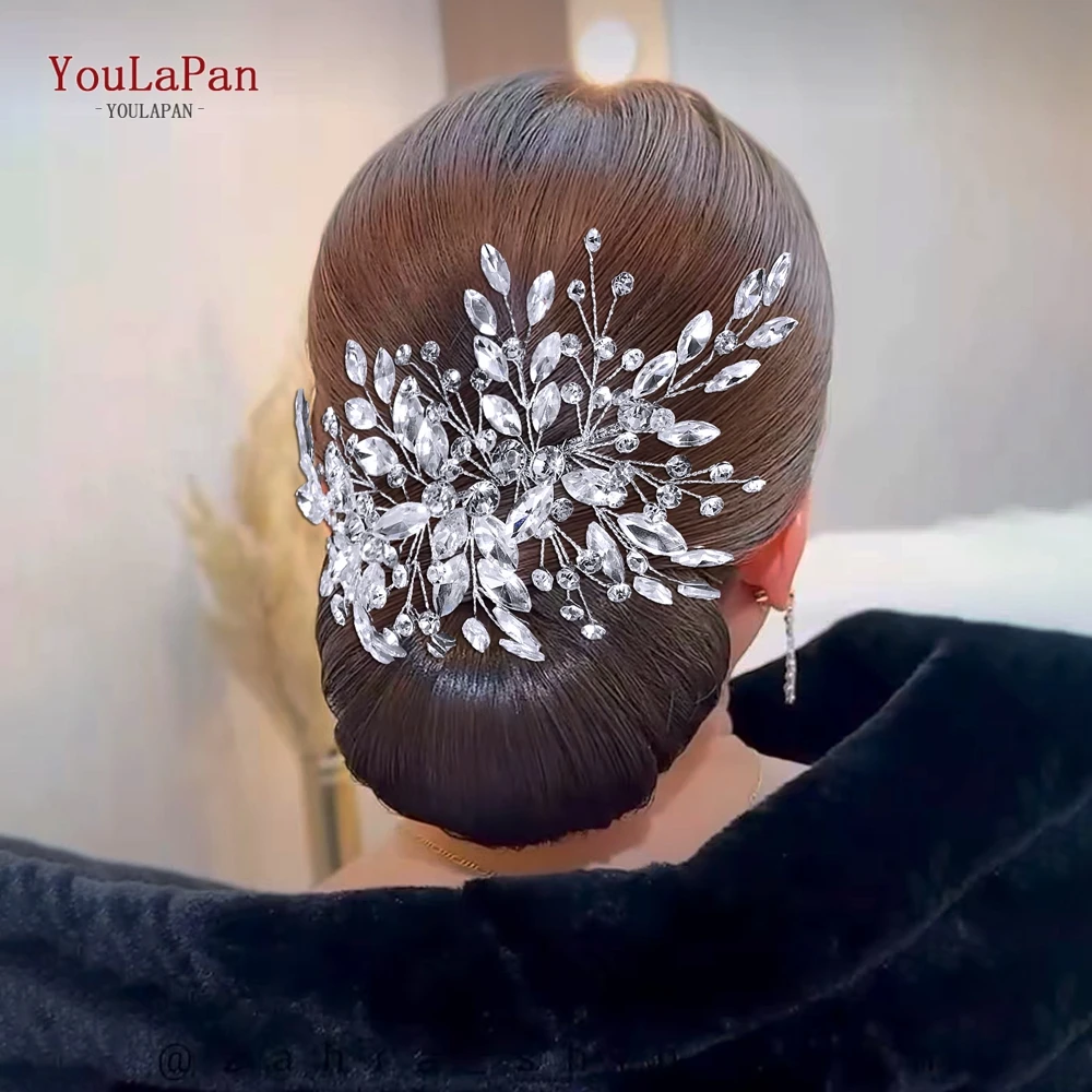 TOPQUEEN Wedding Bride Headband Luxury Rhinestone Headpiece Trendy Hairwear Handmade Women Party Banquet Hair Accessories HP857
TOPQUEEN Wedding Bride Headband Luxury Rhinestone Headpiece Trendy Hairwear Handmade Women Party Banquet Hair Accessories HP857