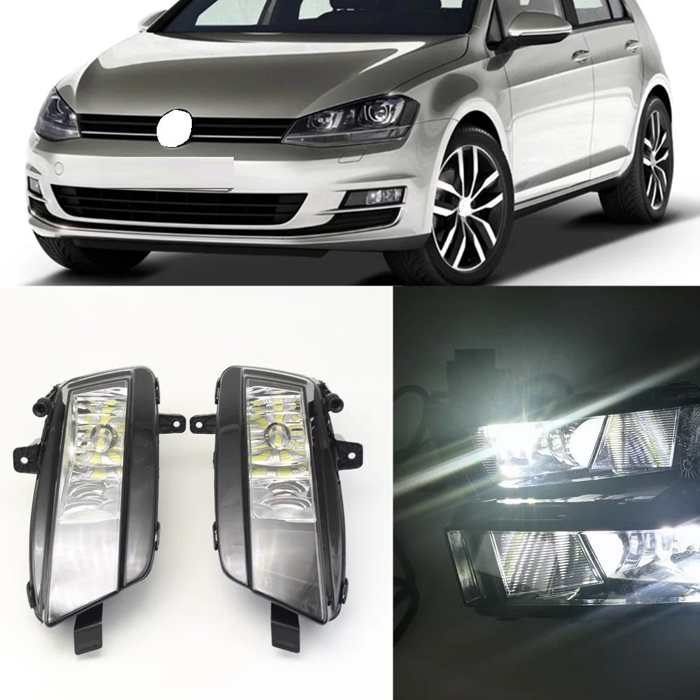 Автомобильный светильник s для VW Golf 7 MK7 VII TDI TGI TSI 2013 2014 2015 2016 2017 автомобильный Стайлинг передний светодиодный противотуманный светильник с лампами
Автомобильный светильник s для VW Golf 7 MK7 VII TDI TGI TSI 2013 2014 2015 2016 2017 автомобильный Стайлинг передний светодиодный противотуманный светильник с лампами