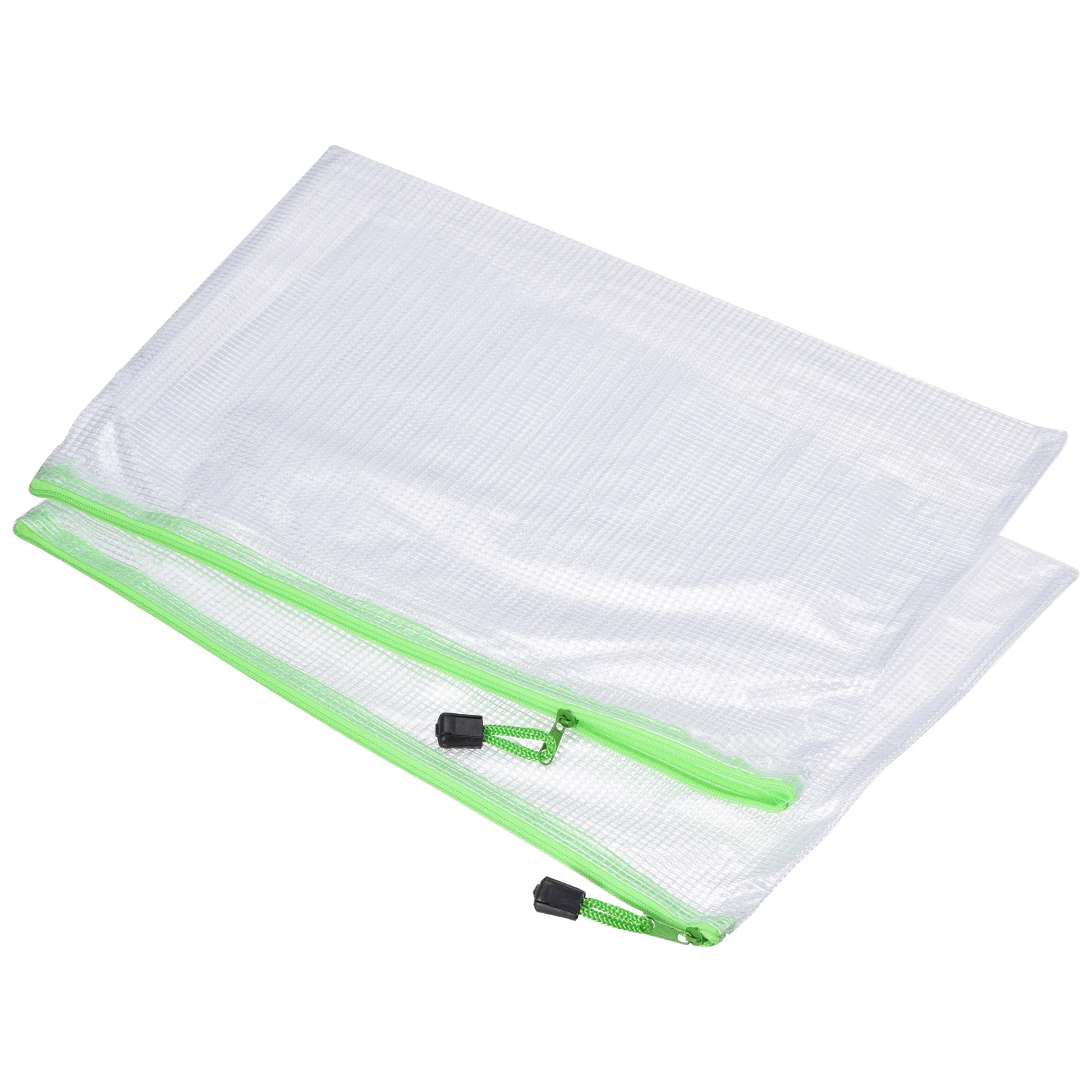 3Pcs Mesh Zipper Bags Waterproof Plastic Document Pouch Multipurpose Zip File Folders Pouch for Travel Storage Office Appliances
3Pcs Mesh Zipper Bags Waterproof Plastic Document Pouch Multipurpose Zip File Folders Pouch for Travel Storage Office Appliances