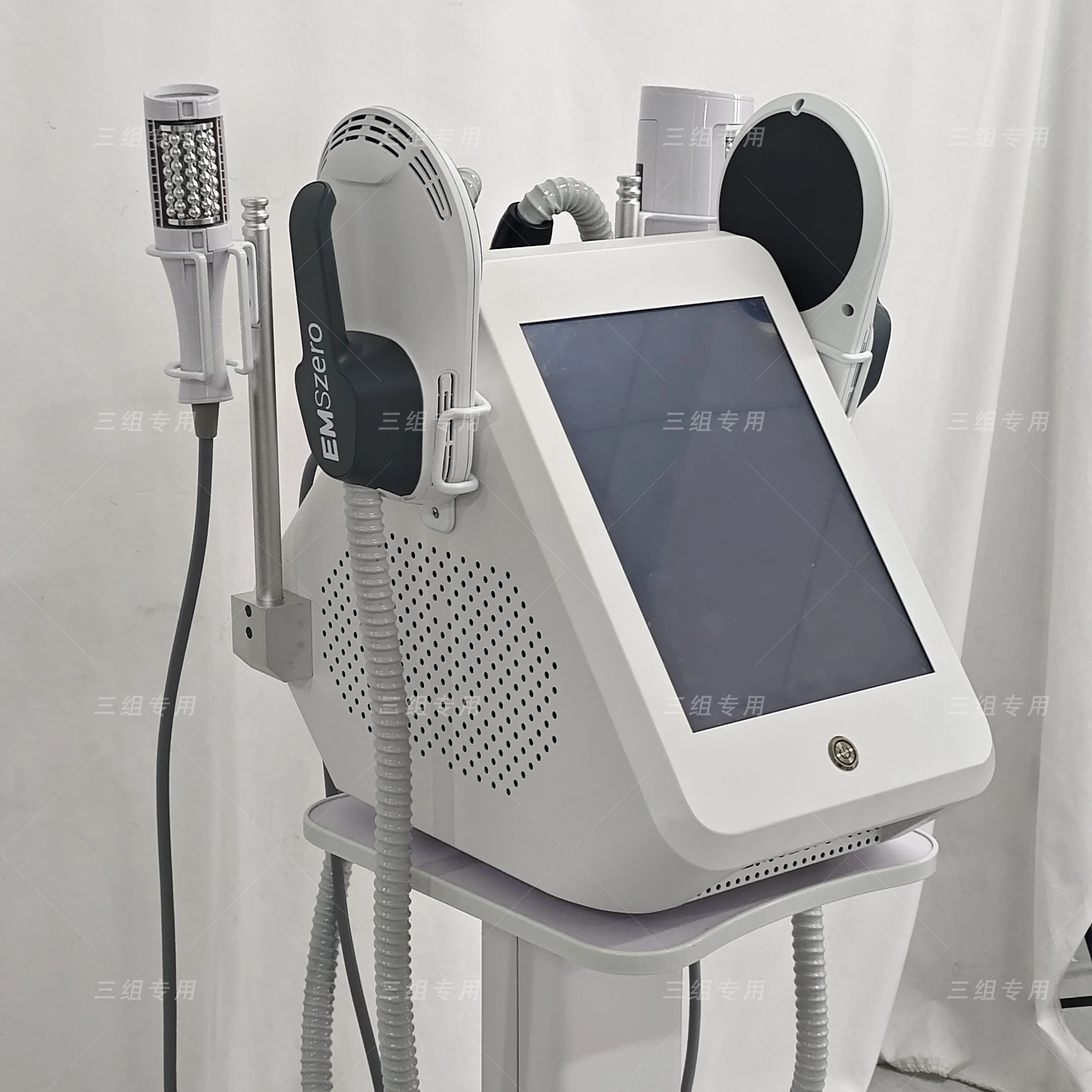 New Myoslim Desktop RF Body Shaping Machine Pro Roller Massage Magnetic Slimming EMS Fat Reduction Weight Loss White Equipment
New Myoslim Desktop RF Body Shaping Machine Pro Roller Massage Magnetic Slimming EMS Fat Reduction Weight Loss White Equipment