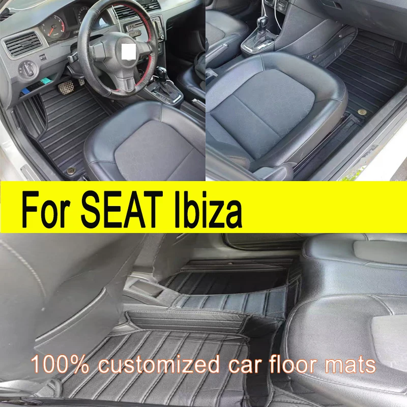 Custom Auto Luxury Leather Car Floor Mat For SEAT Ibiza 2019 2020 2021 Car Mat Full Set Women Waterproof Accessories
Custom Auto Luxury Leather Car Floor Mat For SEAT Ibiza 2019 2020 2021 Car Mat Full Set Women Waterproof Accessories