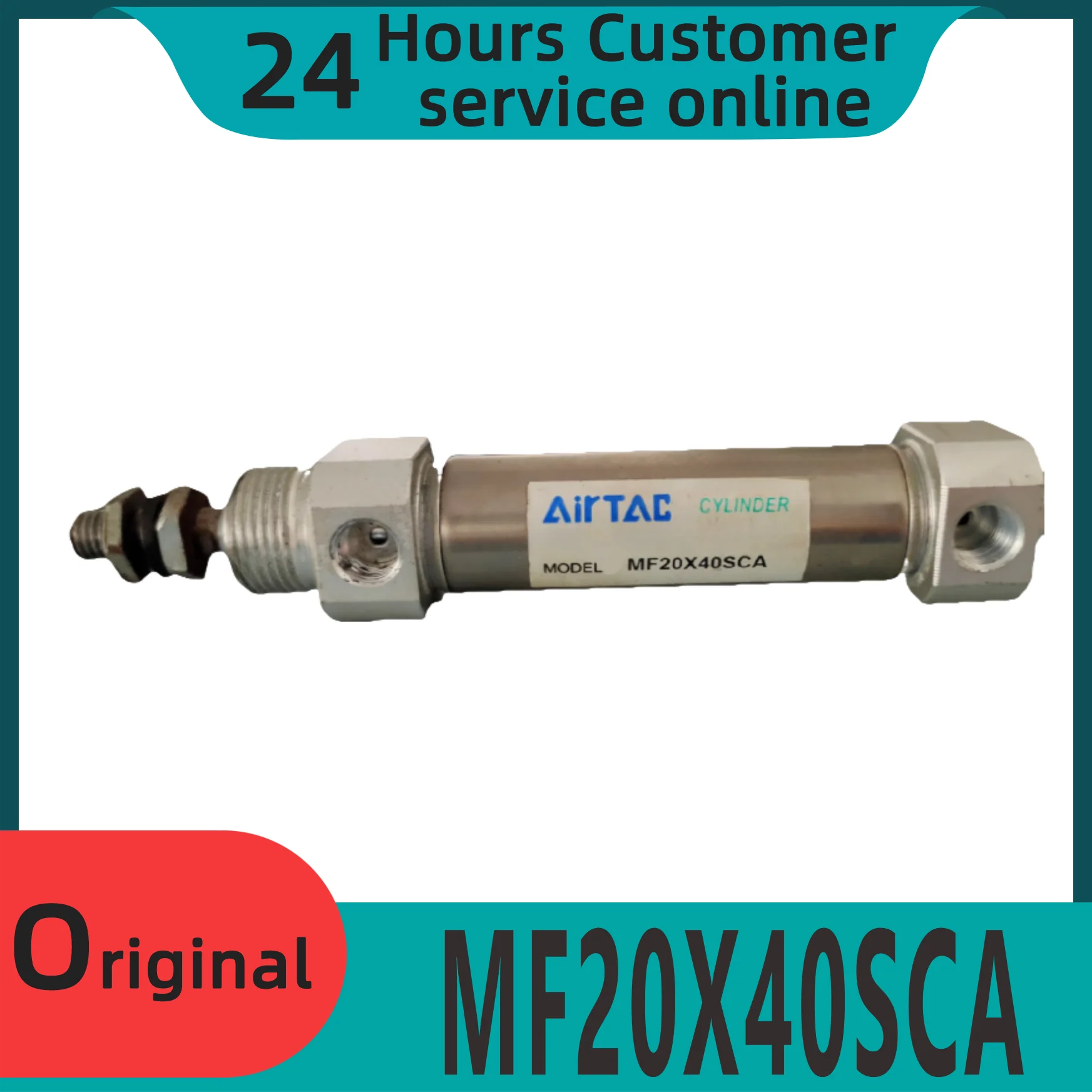 Brand new original stainless steel mini cylinder MF20X40SCA MF20X30SCA MF20X50SCA MF20X60SCA
Brand new original stainless steel mini cylinder MF20X40SCA MF20X30SCA MF20X50SCA MF20X60SCA