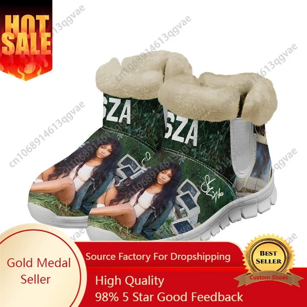 Sza Music American Singer Snow Boots Mens Womens Teenager Shoes Keep Warm High Quality Couple Sports Custom Made Sneakers
Sza Music American Singer Snow Boots Mens Womens Teenager Shoes Keep Warm High Quality Couple Sports Custom Made Sneakers