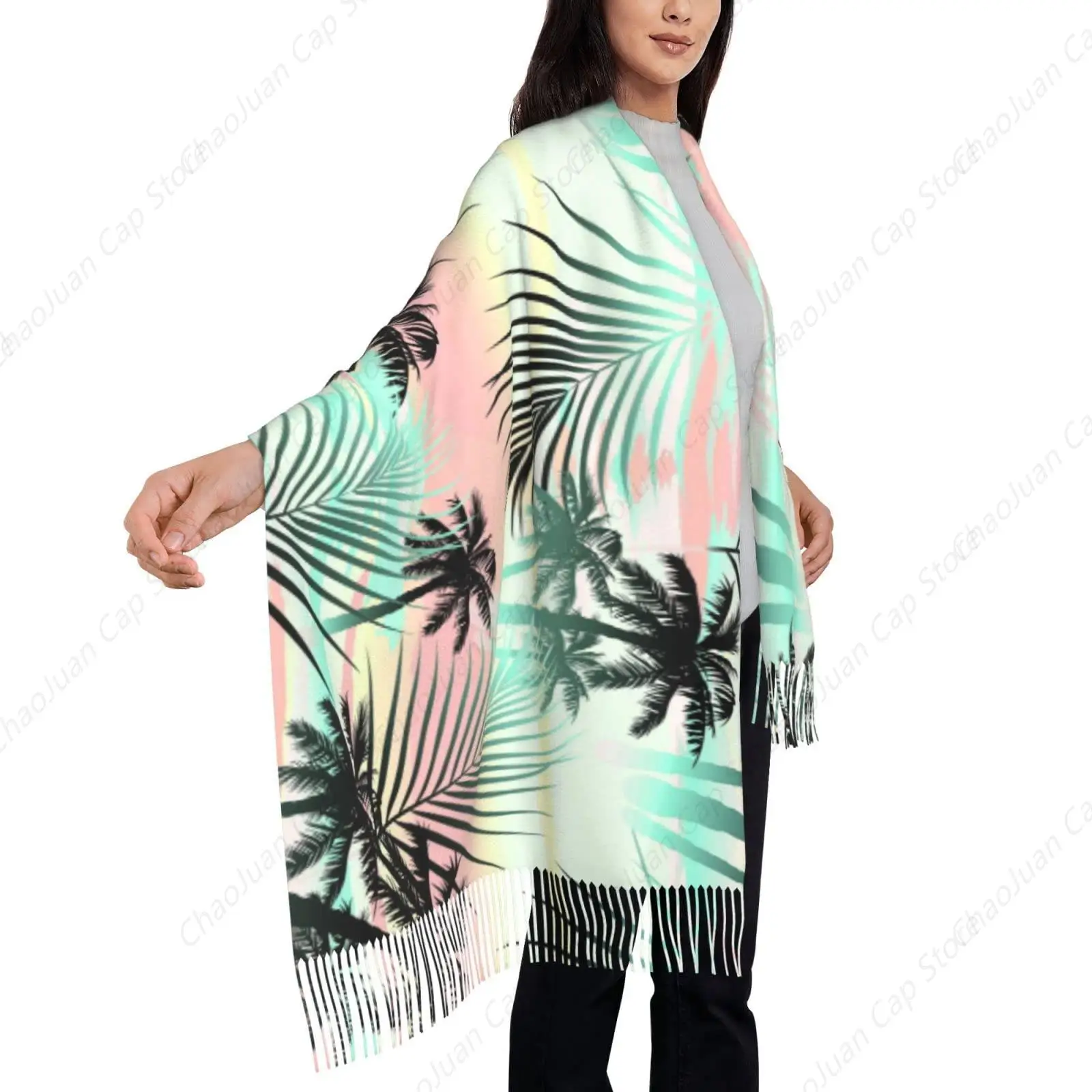 Тропические летние зимние шарфы для женщин, шали и накидки из пашмины, теплые шарфы для вечерних платьев
Тропические летние зимние шарфы для женщин, шали и накидки из пашмины, теплые шарфы для вечерних платьев