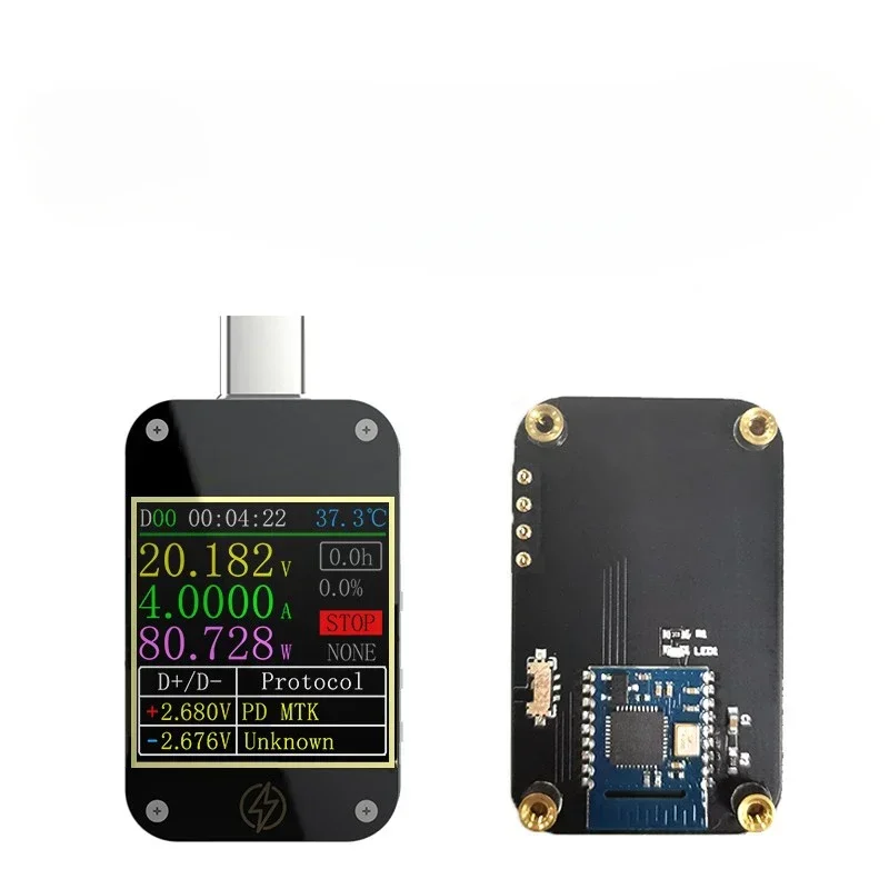 USB tester voltage ammeter C1 dual Type-c interface PD/QC fast charging
USB tester voltage ammeter C1 dual Type-c interface PD/QC fast charging