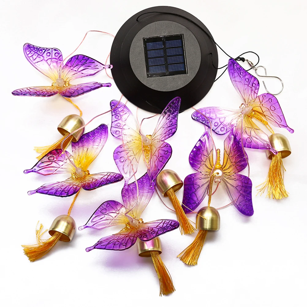 Solar Wind Chime Light Led Colorful Lights Outdoor Garden Yard Decoration Durable Solar Powered Hanging Light For Party Wedding
Solar Wind Chime Light Led Colorful Lights Outdoor Garden Yard Decoration Durable Solar Powered Hanging Light For Party Wedding